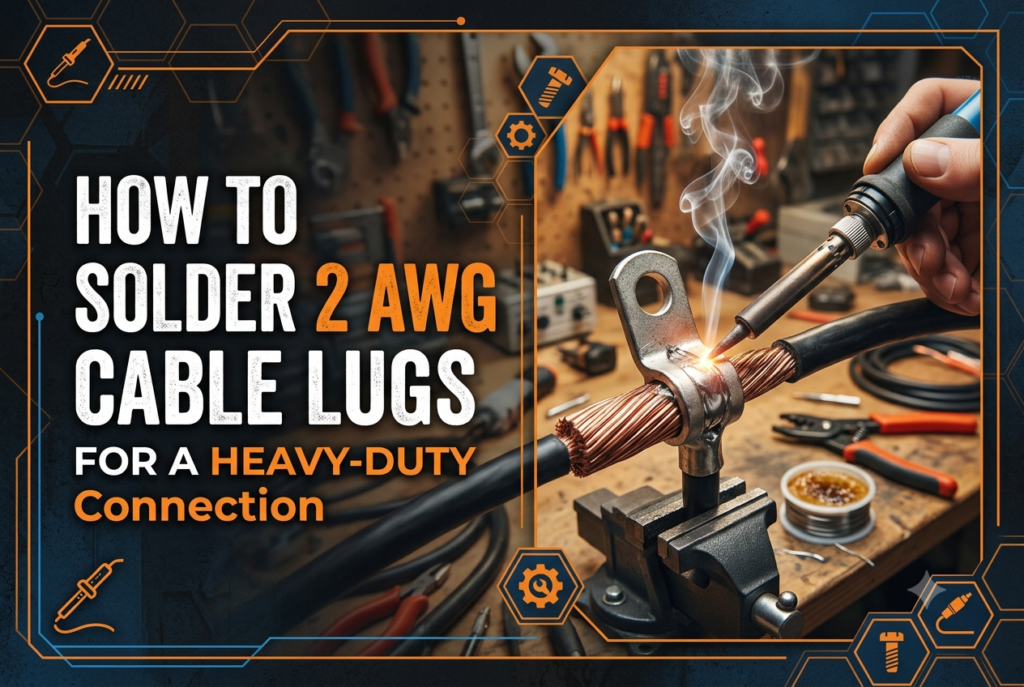 2 AWG Cable Lugs